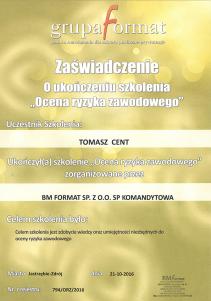 zaświadczenie